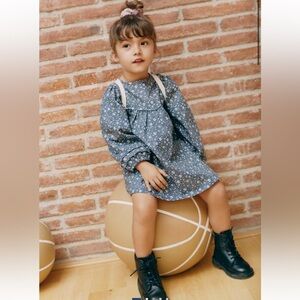 MANGO FLOWERS COTTON DRESS